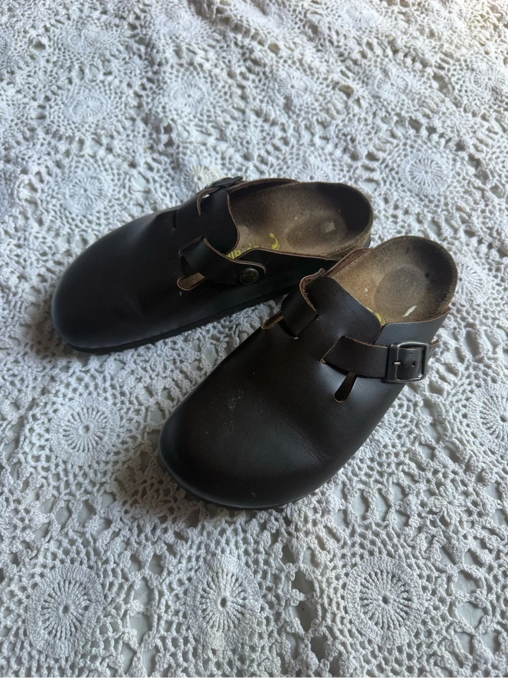 Birkenstock Boston Leather Clogs